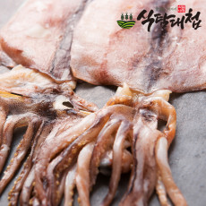 대한민국전통시장 국내산 반건조 오징어 대자 (마리당 900g) 수량선택