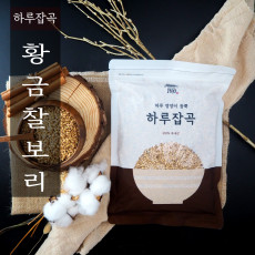 식탐대첩 1893 하루잡곡 국내산 발아 황금찰보리 800g